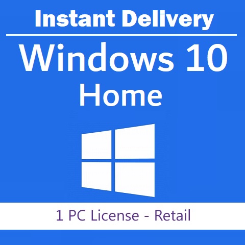 Windows 10 Home 32/64 Bit Key - Email Delivery